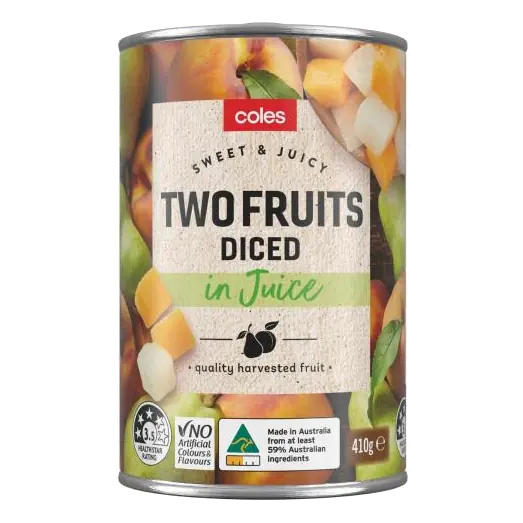 Two Fruits In Juice