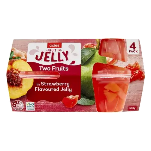 Two Fruits In Strawberry Jelly 4 Pack