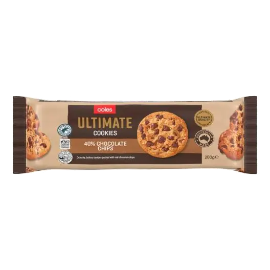 Ultimate 40% Choc Chip Cookies