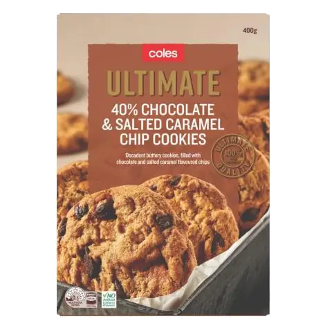 Ultimate 40% Chocolate & Salted Caramel Chip Cookies