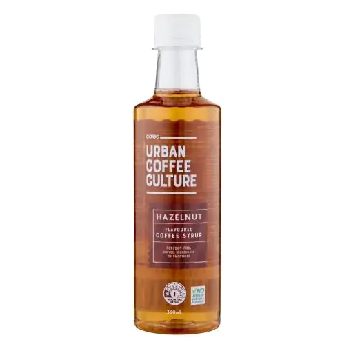 Urban Coffee Culture Hazelnut Syrup