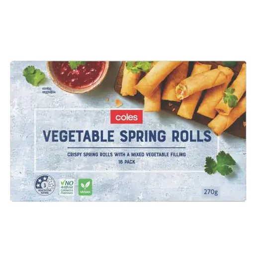 Vegetable Spring Rolls 16 Pack