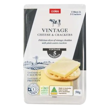 Vintage Cheese & Crackers