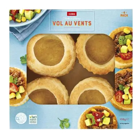 Vol Au Vent 4 Pack