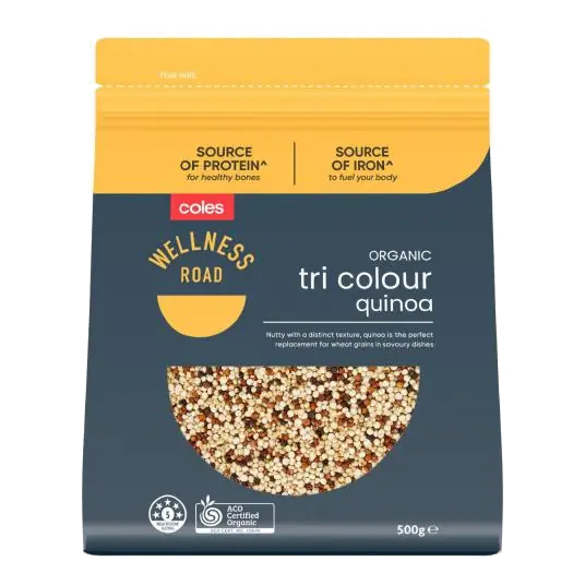 Wellness Road Organic Tri Colour Quinoa