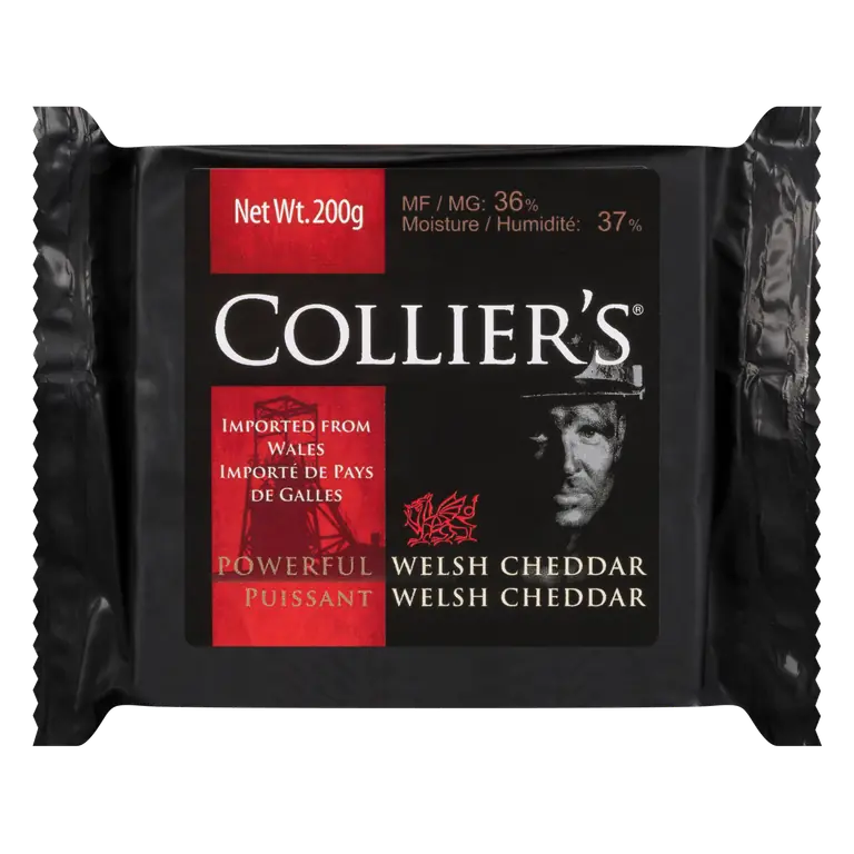 Collier's Powerful Welsh Cheddar Cheese 200 g