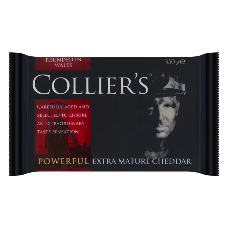 Powerful Extra Mature Welsh Cheddar 350g