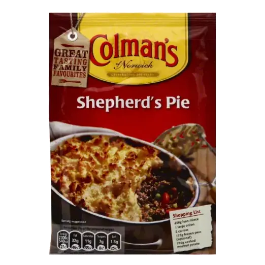 Recipe Mix, Shepherd's Pie