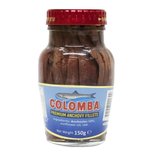 Fillets Of Anchovies In Sunflower Oil