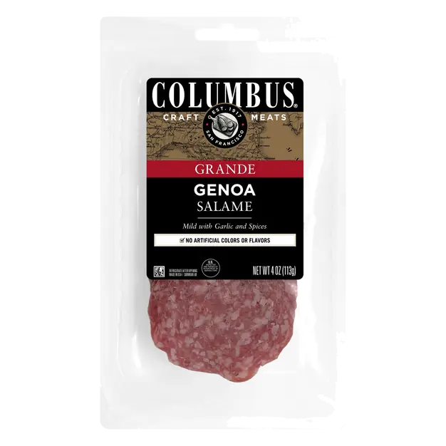 Grande Genoa Salame Sliced