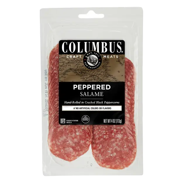 Peppered Salame Sliced