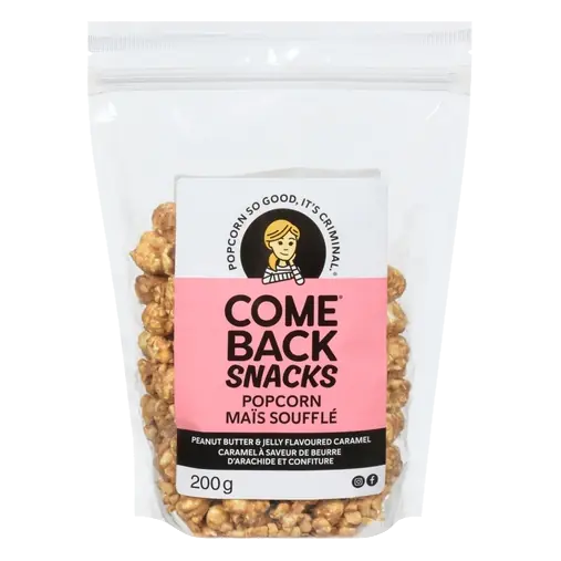 Popcorn Peanut Butter & Jelly Caramel 200 g