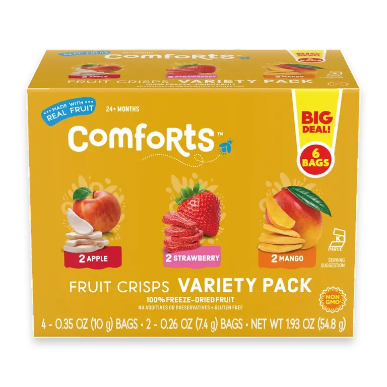 24+ Months Fruit Crisps Variety Pack BIG DEAL!