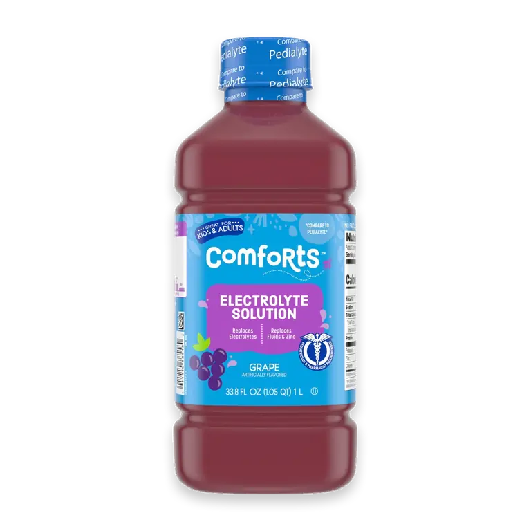 Grape Flavored Electrolyte Solution Drink