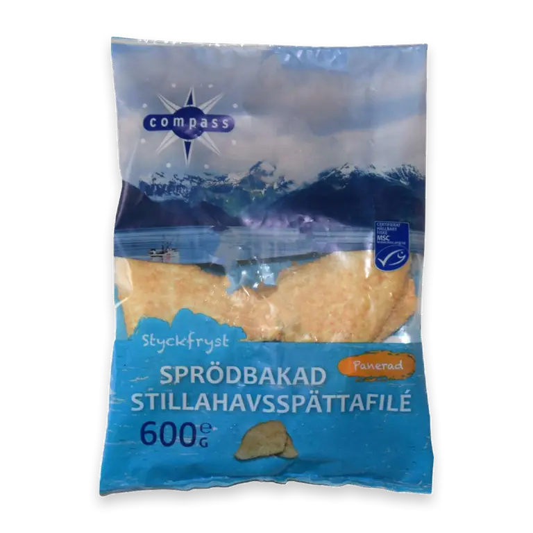Stillahavspättafilé Sprödbakad