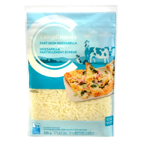 17% Shredded Mozzarella Partially Skimmed 320 g