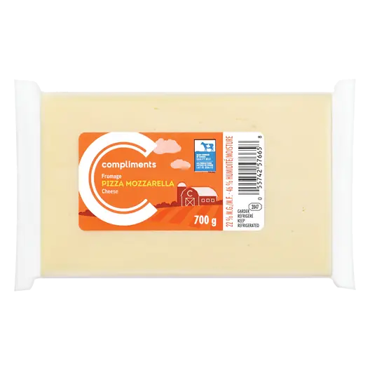 22% Pizza Mozzarella Cheese 700 g