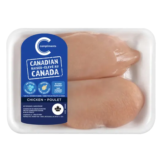 Compliments Chicken Breasts Boneless Skinless Air Chilled