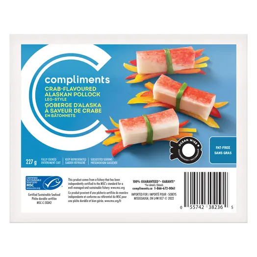 Imitation Crab Legs 227 g