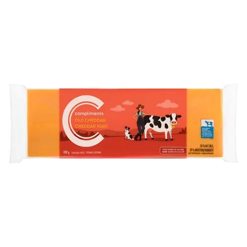 Block Cheese Old Cheddar 400 g