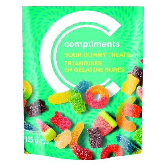 Candy Sour Gummy Treats 125 g