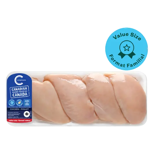 Chicken Breasts Boneless Skinless Value Size