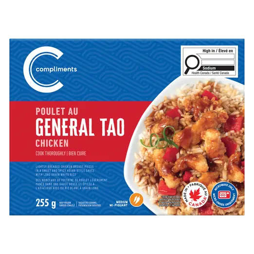 Chicken General Tao Frozen Entree 255 g