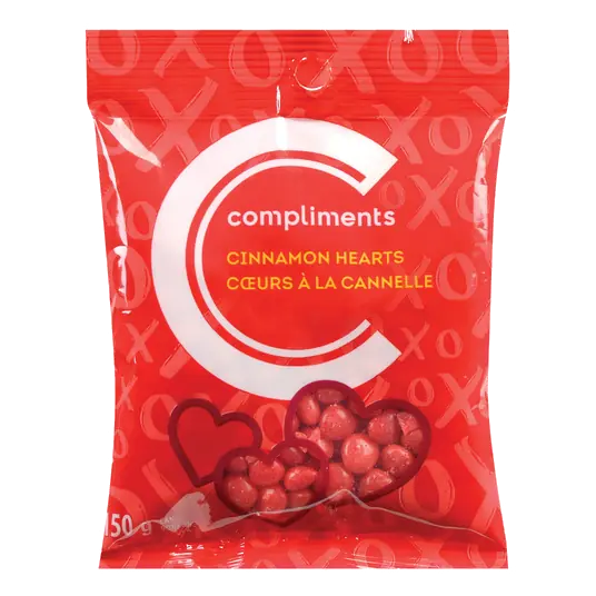 Cinnamon Hearts Candy 150 g
