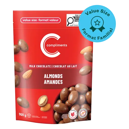 Almonds Covered Milk Chocolate 900 g