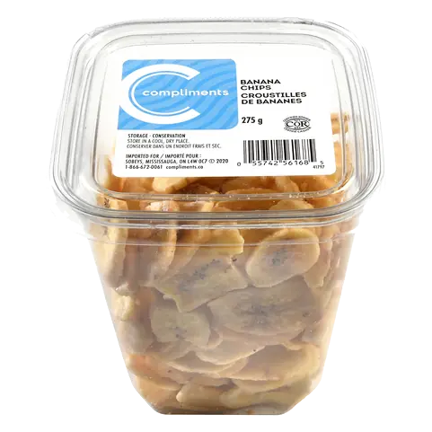 Banana Chips Dried Fruit 275 g