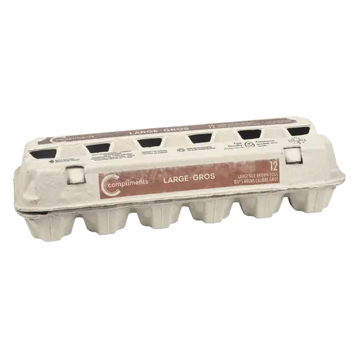 Brown Eggs Large Carton 12 Count