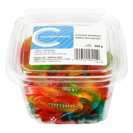 Candy Gummi Worms 400 g