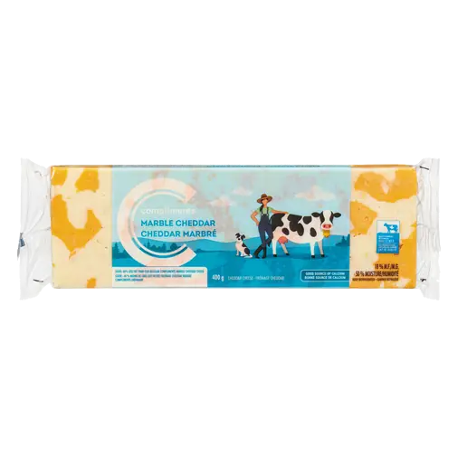 Cheddar Light Marble Cheese 400 g