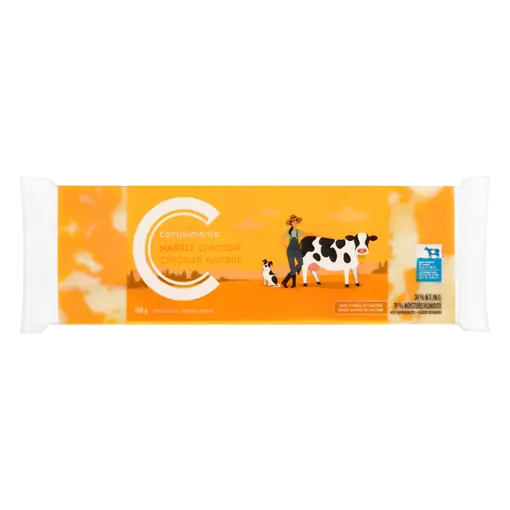 Cheddar Marble Cheese Block 400 g