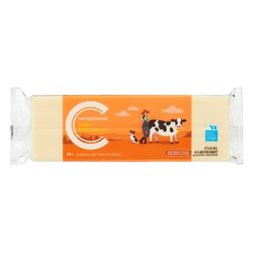 Cheese Pizza Mozzarella Block 400 g