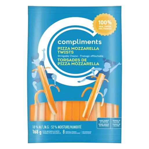 Cheese Strings Mozzarella Twist 168 g