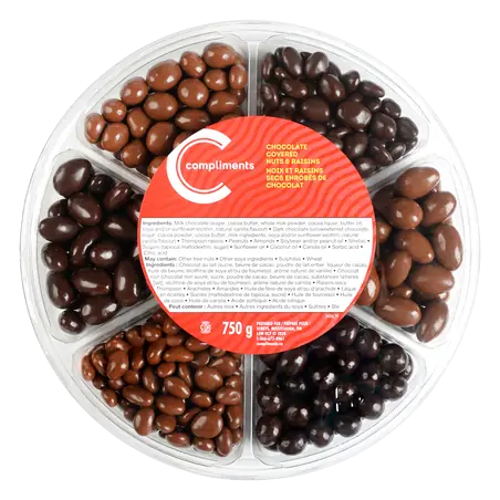 Chocolate Covered Nuts & Raisins 750 g