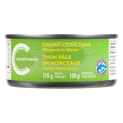 Chunk Light Tuna Skipjack In Water 170 g