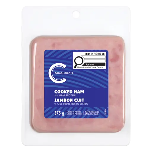 Cooked Ham Sliced 375 g
