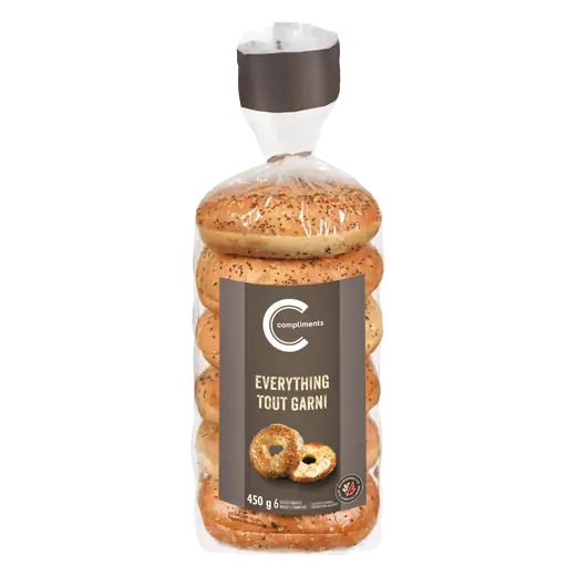 Everything Bagels 6 Pack 450 g