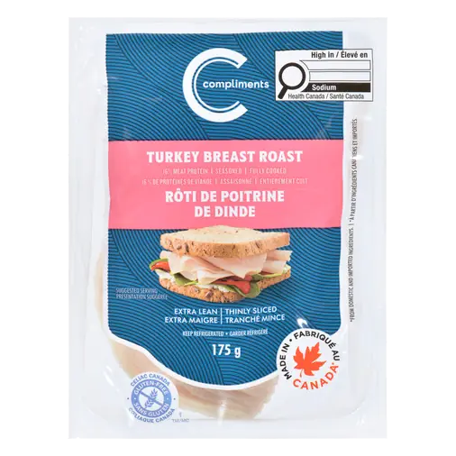 Extra Lean Roast Turkey Breast Thinly Sliced Meat 175 g