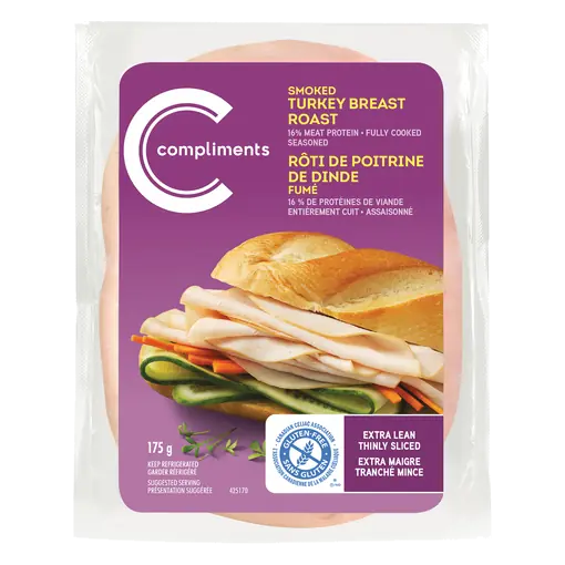 Extra Lean Smoked Turkey Breast Thinly Sliced Meat 175 g