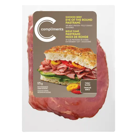 Eye of the Round Thinly Sliced Pastrami 175 g