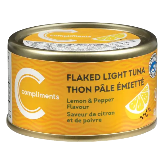Flaked Light Tuna Lemon & Pepper 85 g
