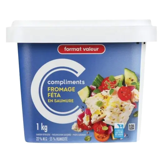 Fromage Feta Cheese 1 kg