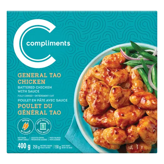 Frozen Battered Chicken General Tao 400 g