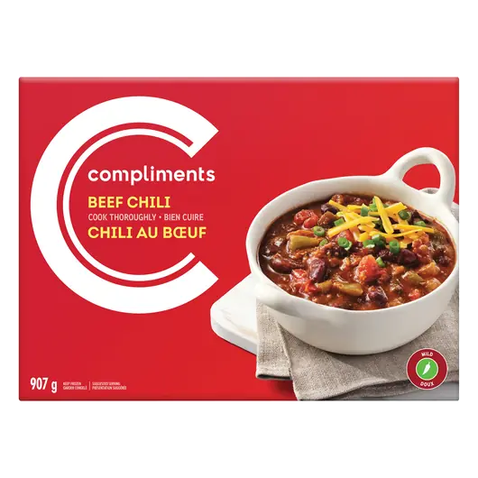 Frozen Beef Chili 907 g