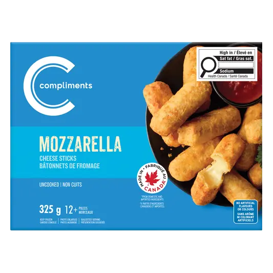 Frozen Cheese Sticks Mozzarella 325 g