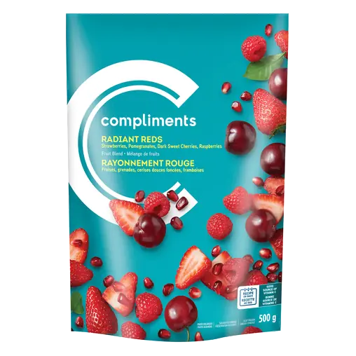 Frozen Fruit Blend Radiant Reds 500 g