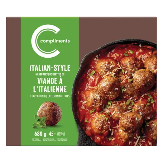 Frozen Meatballs Italian-Style 680 g